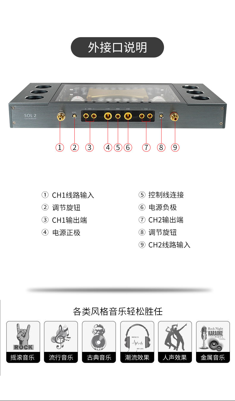 TEC 太阳神55周年功放SOL2